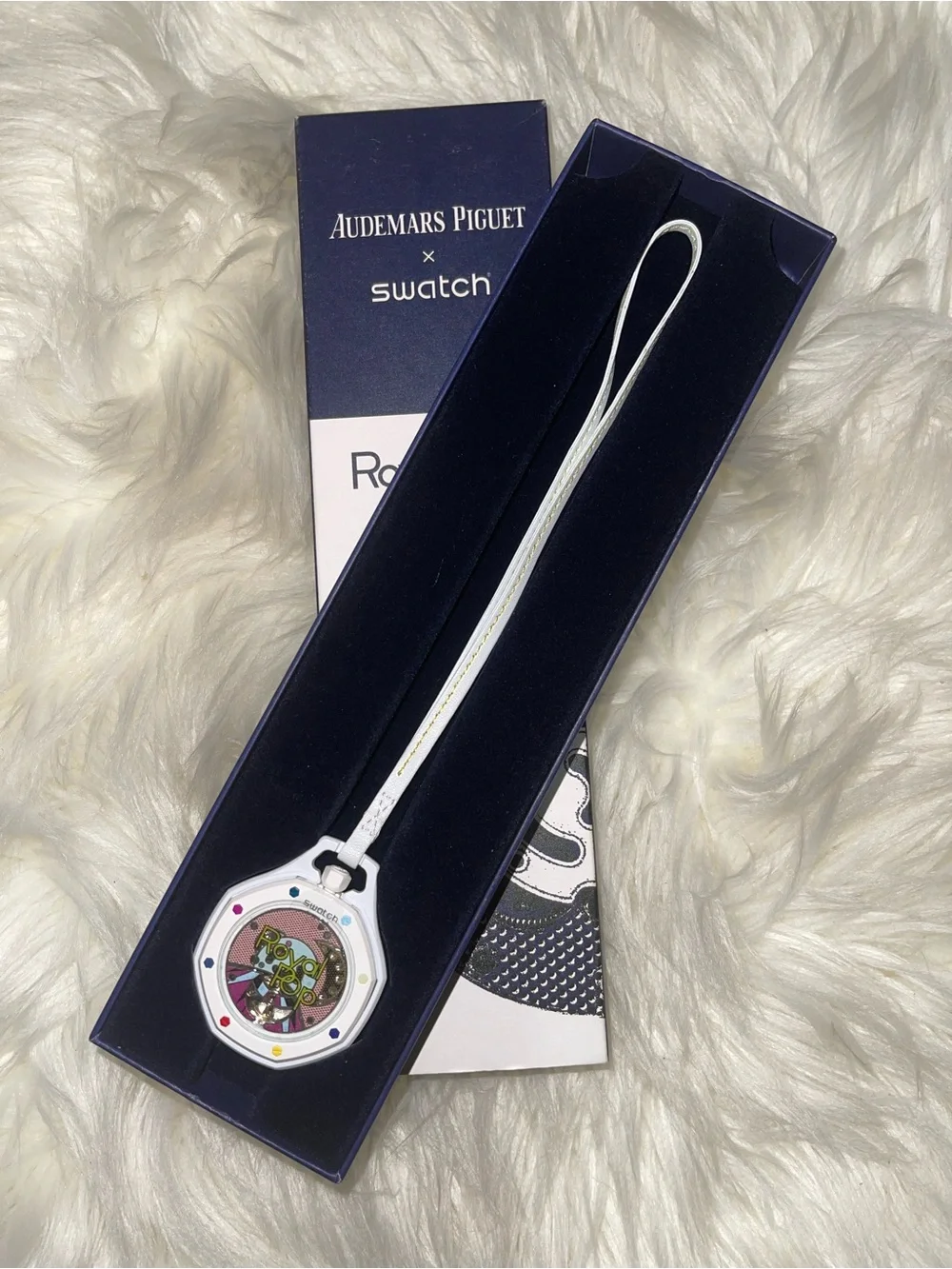 Audemars Piguet x Swatch Royal Pop Huit Blanc Watch
